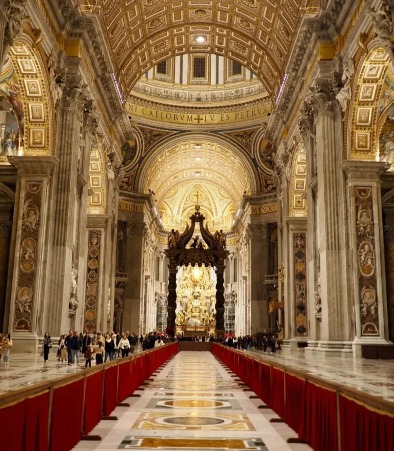 St Peter's basilica nave