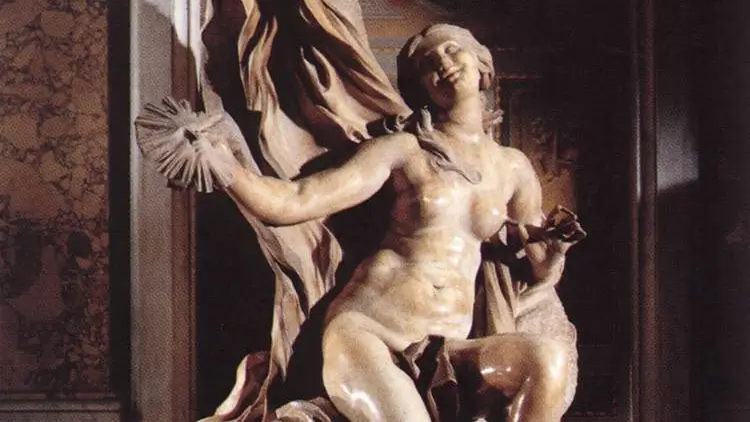 Bernini’s Truth Unveiled by Time in the villa borghese