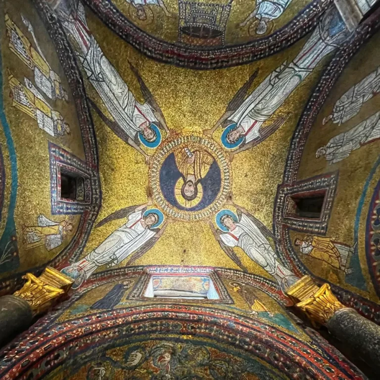 zeno's chapel in rome features amazing byzantine mosaics