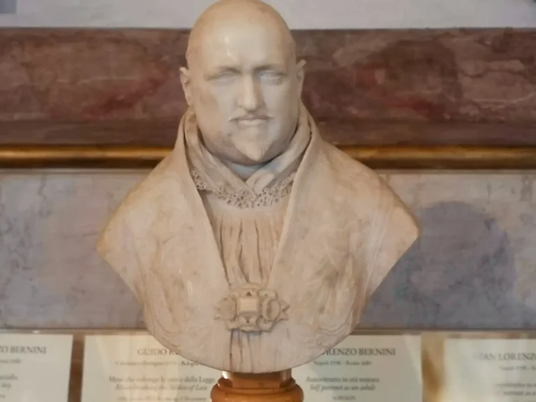 bernini's portrait of pope paul iii in the borghese gallery