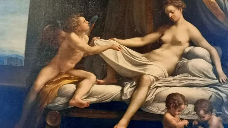correggio's danae in the borghese gallery