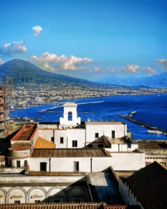 the view from castel elmo in naples