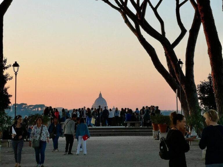 the garden of oranges on the aventine hill